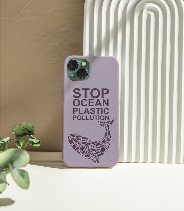 Ocean Whale Lila - iPhone Case