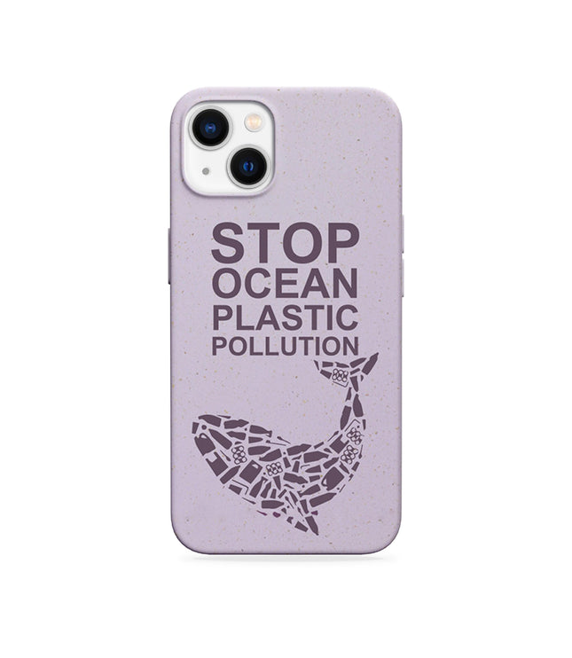 Ocean Whale Lila - iPhone Case