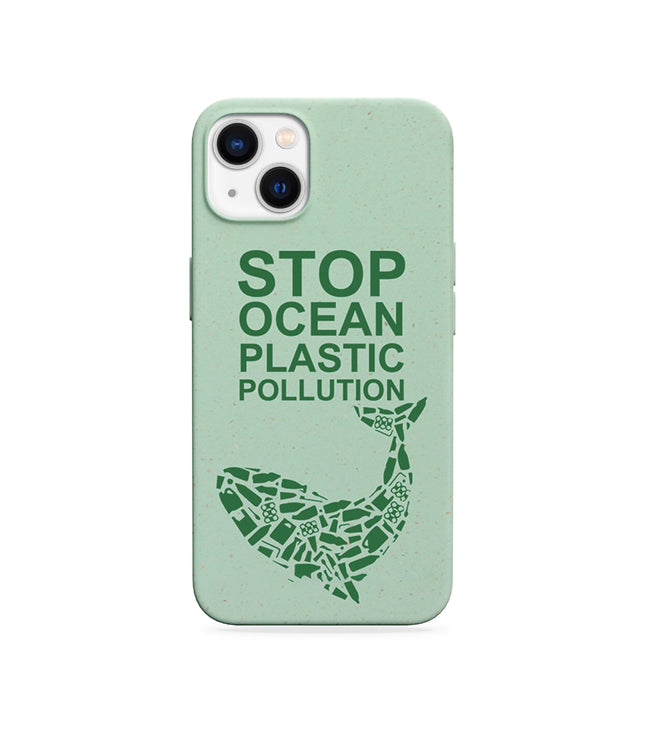 Ocean Whale Mint - iPhone Case